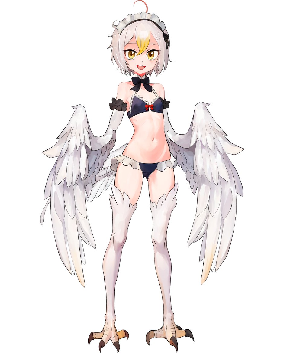 先日のトルソーっぽい子の完成版 
じつはこうなってました。着せ替えご依頼ありがとうございました https://t.co/jkedS9yF12 