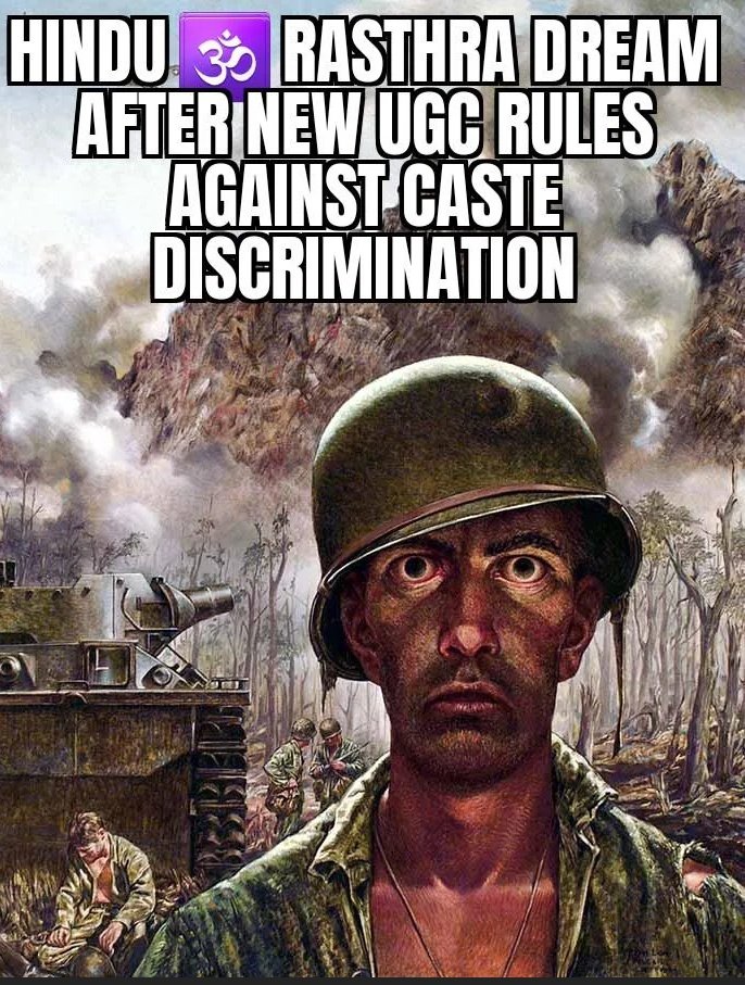 General Caste People,If you don't like it(including me), please go to Pakistan. India is a Hindu Majority (obc) country. You can go to Pakistan or nepal to claim your rights. #UGCRegulations2026