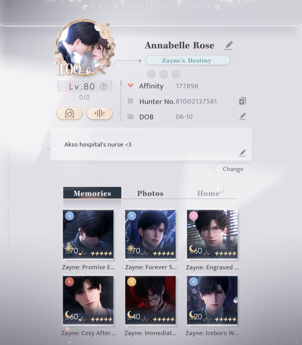 Lilthhana's tweet photo. wts akun love and deepspace 
❄sylus focus❄

- server Asia
- card B5 : 19
- dias merah 1000+
- wish biru 16
- chocolate: 7000+ 

price : 250K (negoitable)

Interested?
WA: 089531675306
IG: rinsukaakari

#wtslads #warunglads #ladstwt #LoveandDeepspace #Zayne https://t.co/uNn2hA0nAS