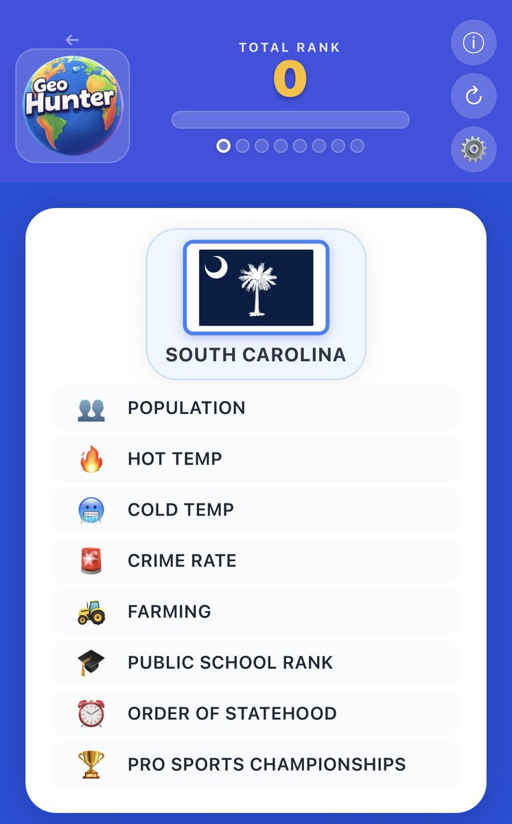 Play the new USA 🇺🇸 States game on GeoHunter!