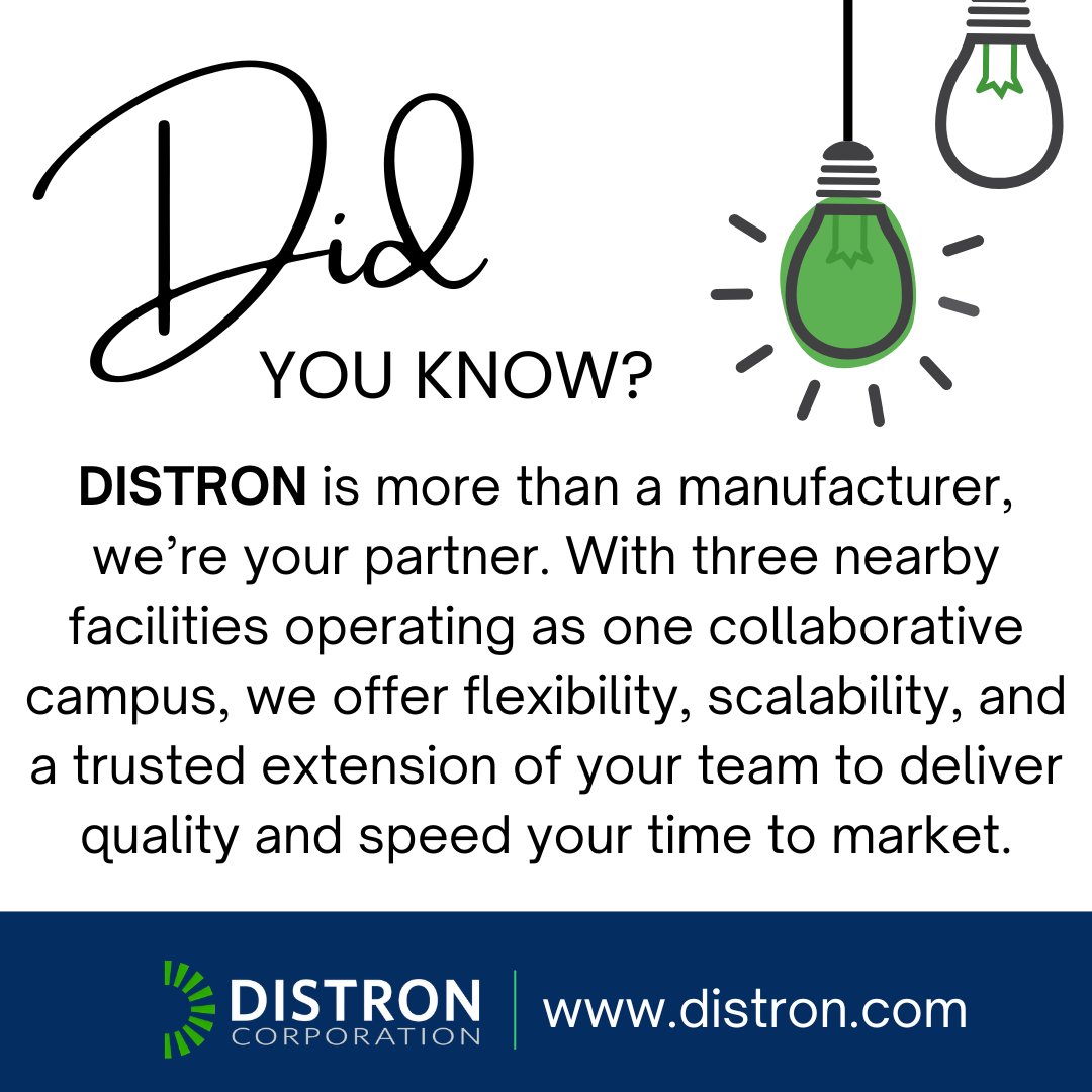 Distron Corporation tweet media