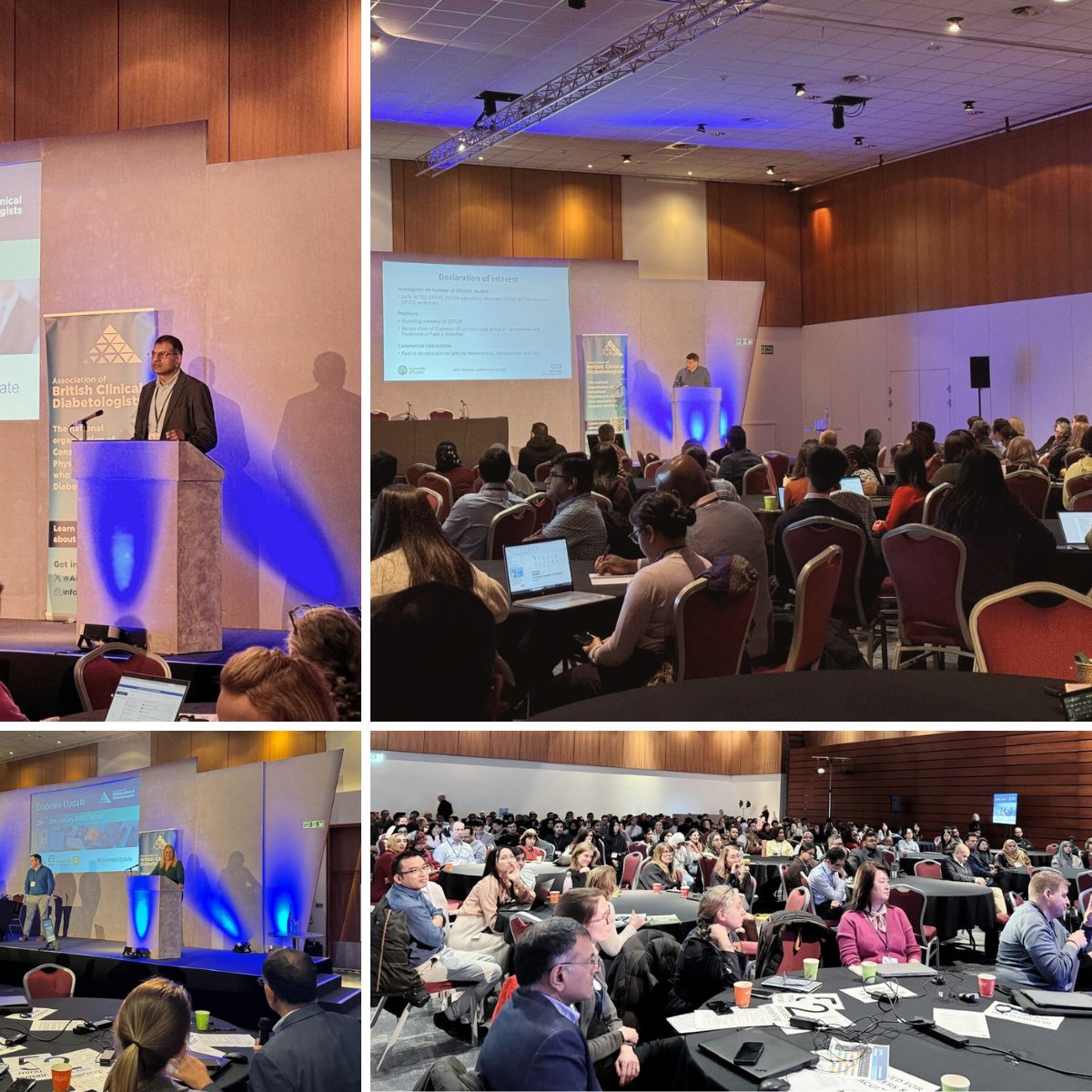 ABCDiab's tweet photo. Fantastic start to #DiabetesUpdate with a morning of engaging and informative sessions - thank you to our expert contributors.
Looking forward to an afternoon of interactive workshop sessions! https://t.co/SZHmXXF3gz