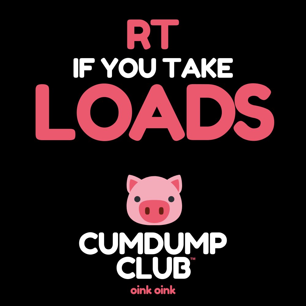 CumDump CLUB™ tweet media
