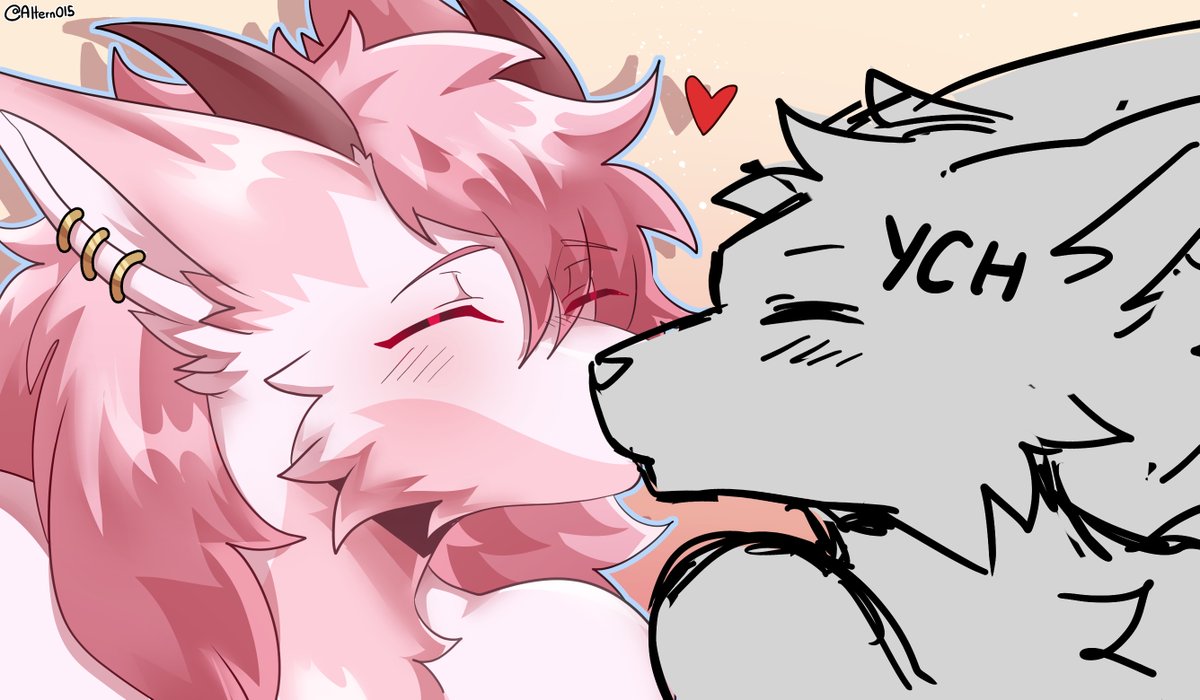 Altern015's tweet photo. Helloooo I have Valentine YCH with my friend

Their pink mama giving everyone gentle kiss ! 
you can choose which you like !

3⃣0⃣ usd per ych 
you can comment or dm me :3 https://t.co/xxNM0yiZi8