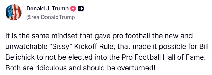 Commentary Donald J. Trump Posts From Truth Social tweet media