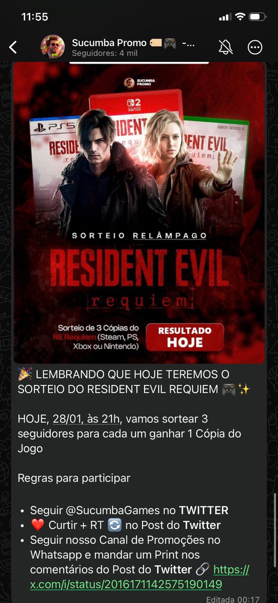 Gab1souza's tweet photo. @SucumbaGames Vamo ver ne https://t.co/cRNacbg1AS