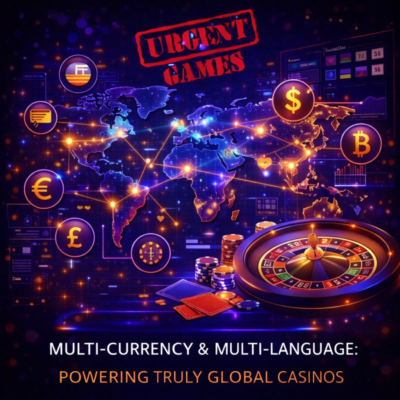 Global iGaming doesn’t fail from lack of ambition.
It fails from lack of localization.
Players expect:
• native language
• local currency
• seamless payments

Urgent Games supports 250+ currencies &amp; 40+ languages — all through one platform.
Scale globally. Deliver locally.