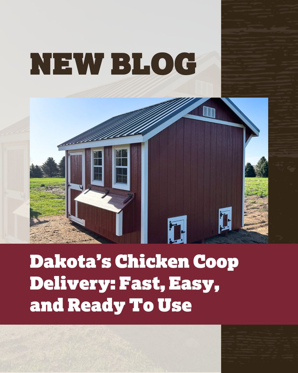 Bringing home a new chicken coop shouldn’t leave you guessing about delivery or setup.

Our team handles everything, so your coop arrives fully built and ready for your flock the same day.

Want to see how smooth the process is? Read our new blog.

👉 na2.hubs.ly/H02C7H40