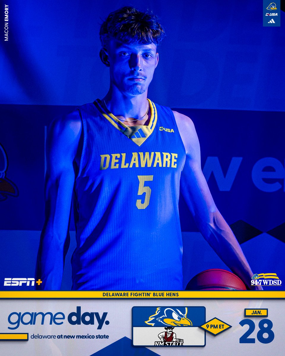DelawareMBB's tweet image. It's Game Day in N.M. 🤠

📺: bit.ly/3ObrEM4
📻: bit.ly/3JLDIlD
📊: bit.ly/3Z7Iqy7