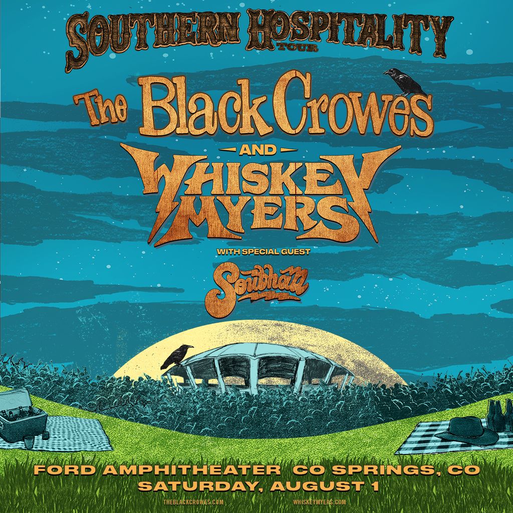 ‼️️HELL YEAH ‼️
98.1 KKFM is proud to welcome The Black Crowes back to The Springs August 1st at Ford Amphitheater! Tickets on sale Friday Feb. 6th at 10am
Pre-sale Feb 5th at 10am use code: COHOSPITALITY
more details at KKFM.com