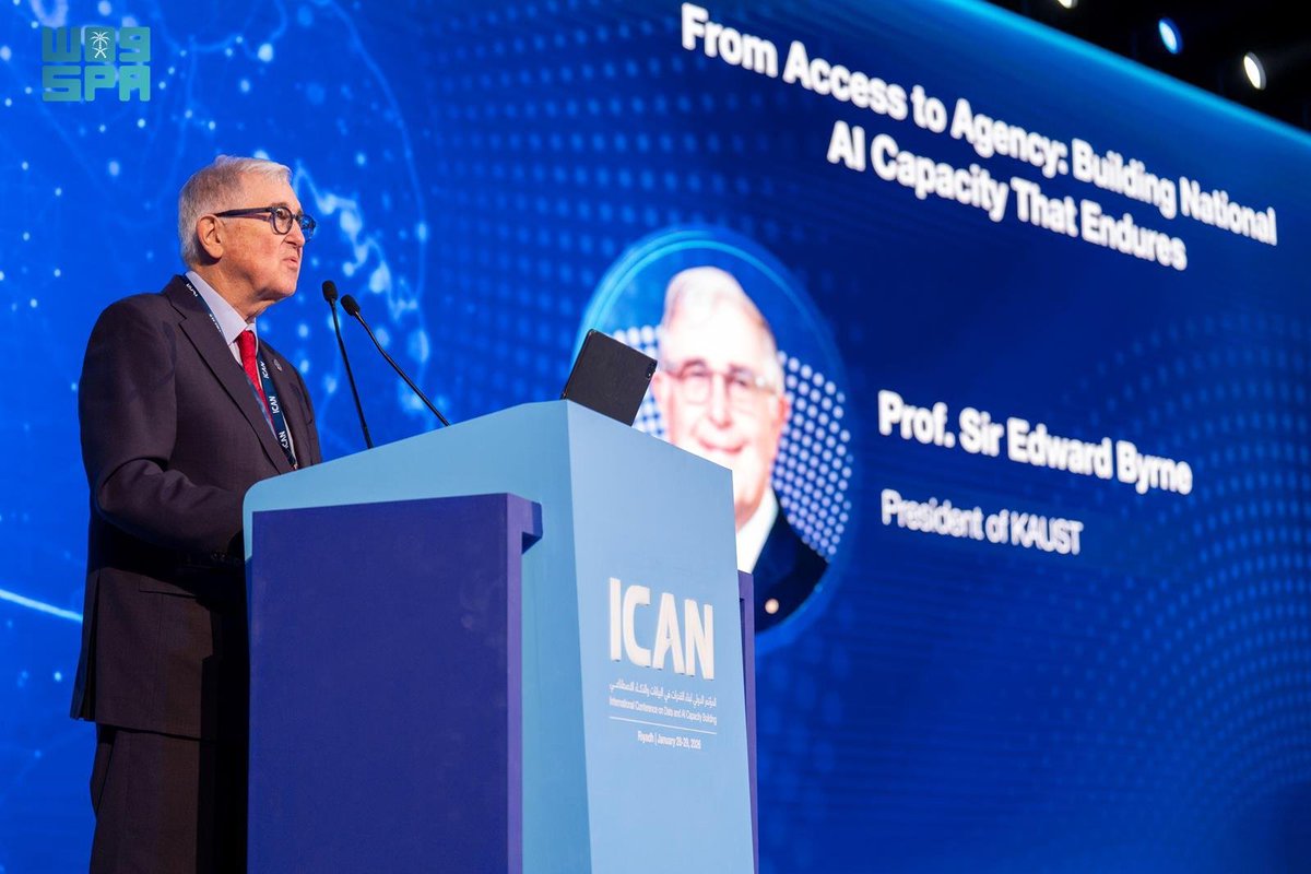 SPA_sci's tweet photo. وزير التعليم خلال افتتاح أعمال مؤتمر ICAN 2026: مسيرة التعليم في المملكة لعصر الذكاء الاصطناعي تنطلق من رؤية سمو ولي العهد الطموحة.
https://t.co/x2EHv218fZ
#واس https://t.co/5jFjsiklzf