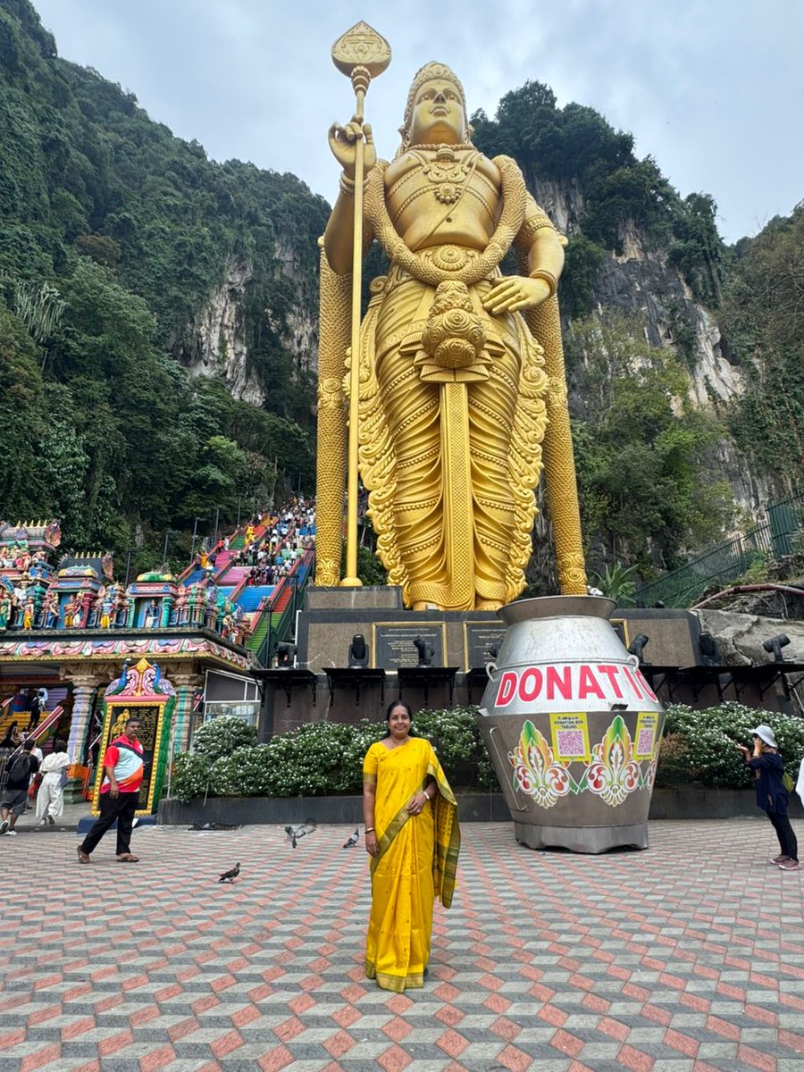 Visited the world-famous Batu Caves, Lord Murugan Temple in Kuala Lumpur, Malaysia. It was a peaceful and spiritual experience.
