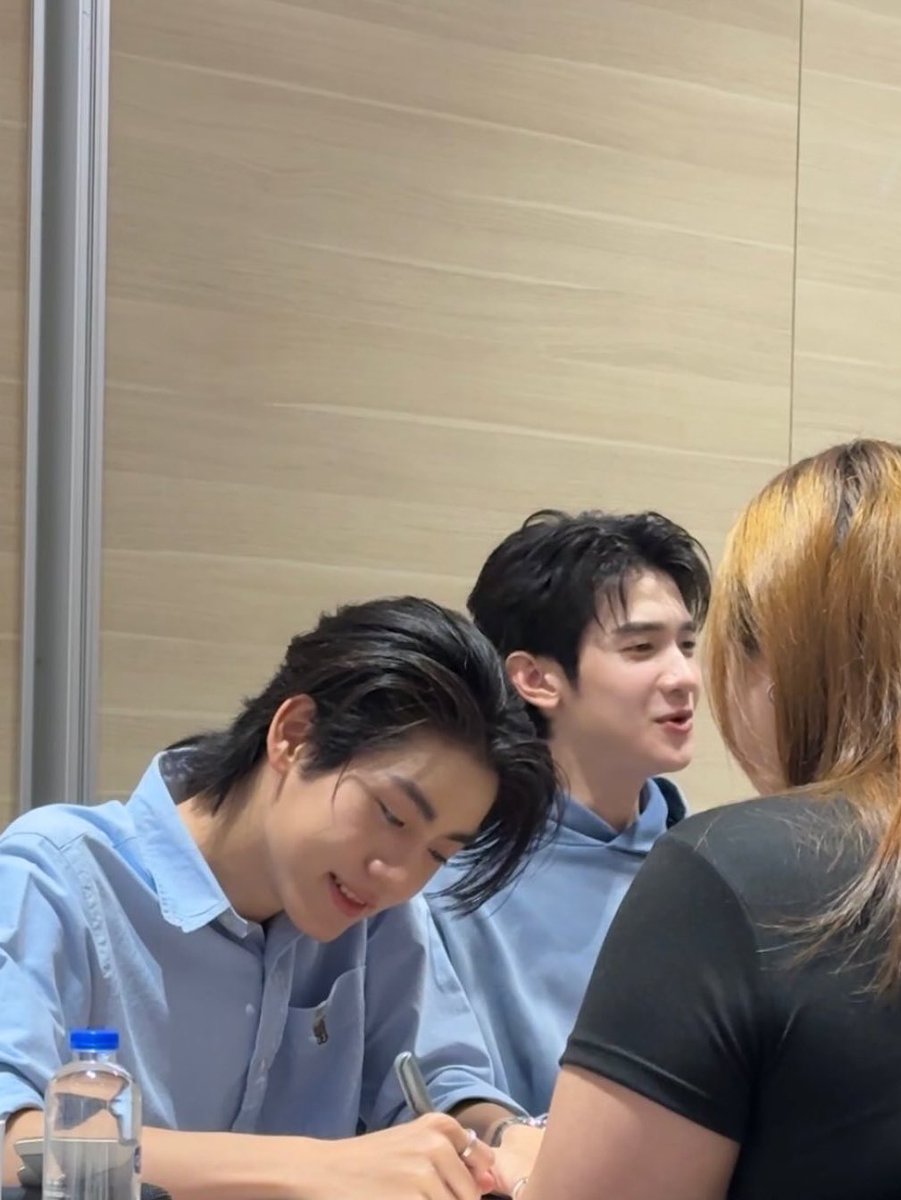 MyhappyN's tweet photo. ครั้งแรกกี้ดแตกพูดไม่ออก ทั้งคู่น้องน่ารักมาก 💚💙🥹

#almondprogress 
#almondbabybigboy #ProgressPassawish https://t.co/oB9NCyHMqr