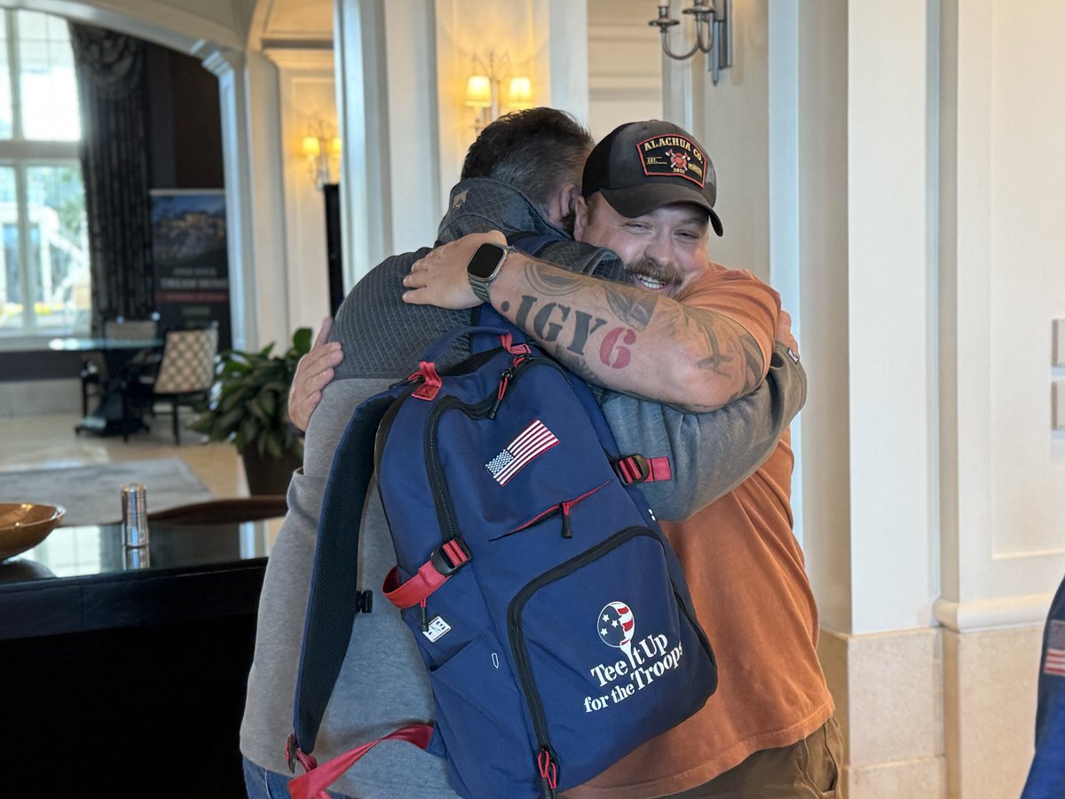 Tee It Up for the Troops tweet media