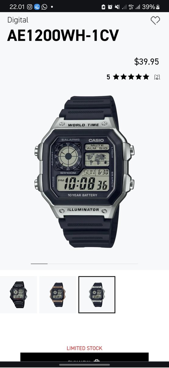jadinya beli inii, semogaa cepet diapproveee, lebih murah sih drpd max budget dan kata org kuno, but i love it so i still chose although others chose smartwatch