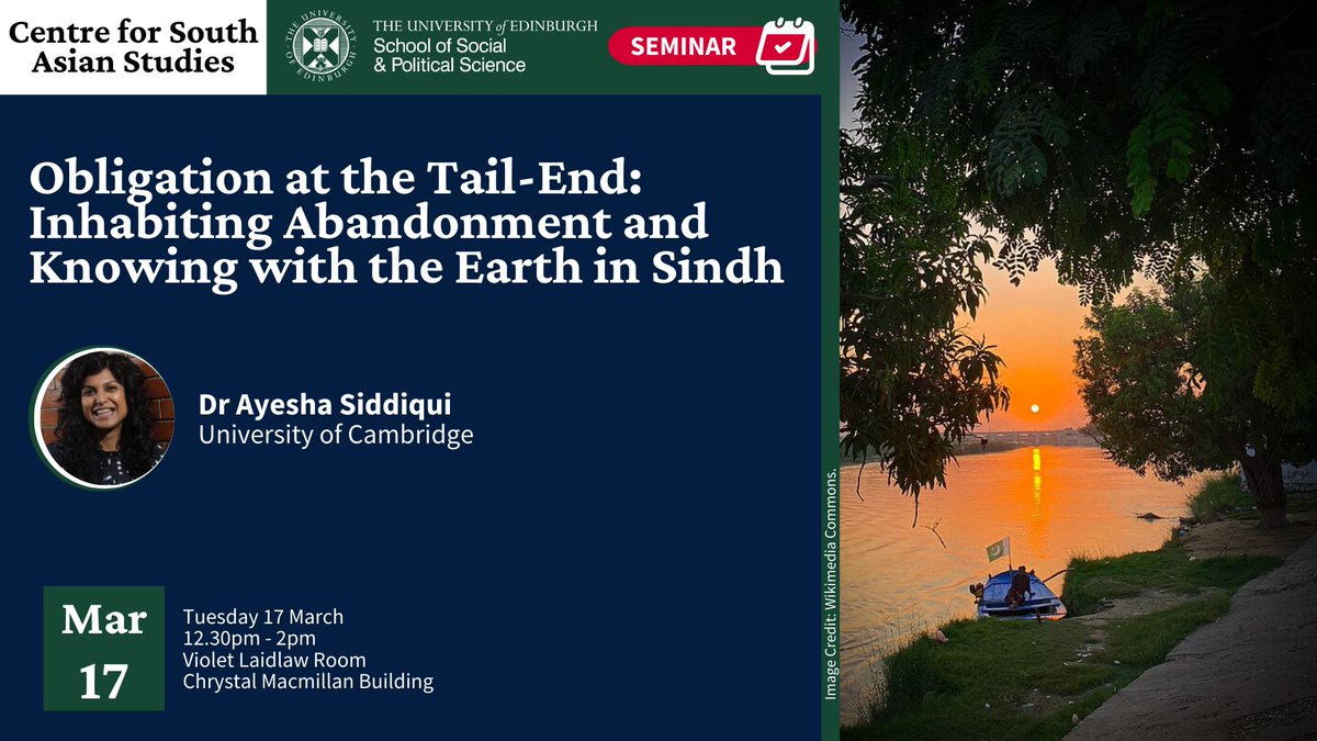 CSAS South Asian Studies in Edinburgh tweet media