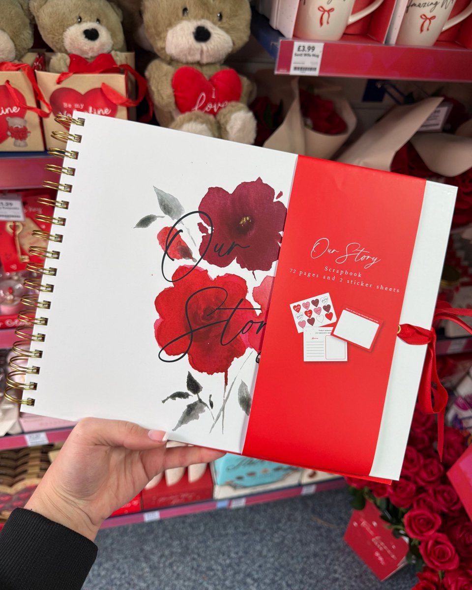 This Valentine’s Day, let your love story be remembered. 💖

Capture every moment — from first dates to forever — in ‘Our Story’ for just £3.99. 📖 💕

Available now at <a href="/cardfactoryplc/">Card Factory</a>, Team Valley. 🛍️