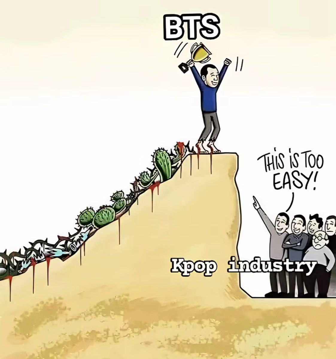 every tongue that rises against BTS shall fall.