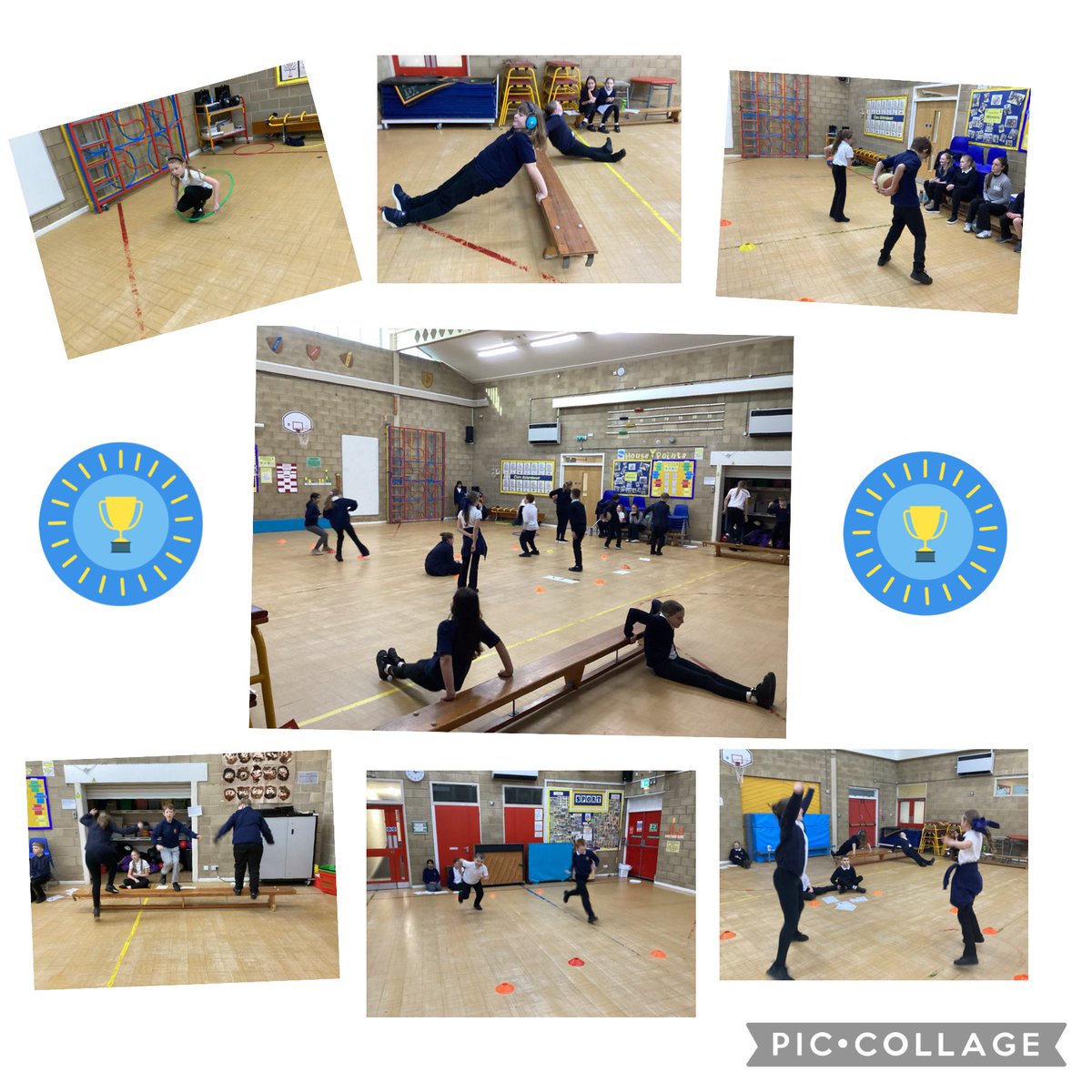 IntakeSchool's tweet photo. Y6W are enjoying their fitness circuits and developing increased control, speed, strength and coordination. #peatintake https://t.co/HmXWEFfdDF