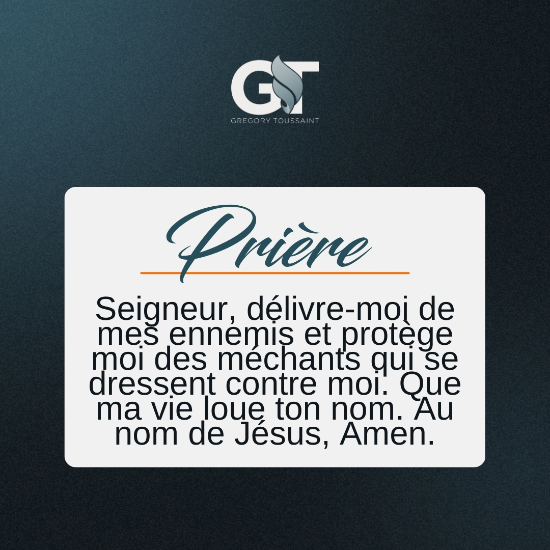 La main de Dieu est sur ta vie : aucun danger ne prévaudra, aucune attaque ne prospérera au nom de Jésus.

#gregorytoussaint  #shekinahfm