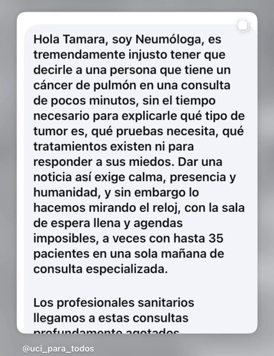 Las revisiones: 3 minutos. Primera consulta: 10’. Etc. 
Seguimos 😉