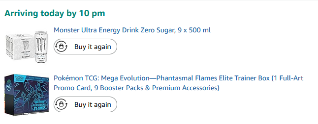 Possibly my greatest Amazon order to date.