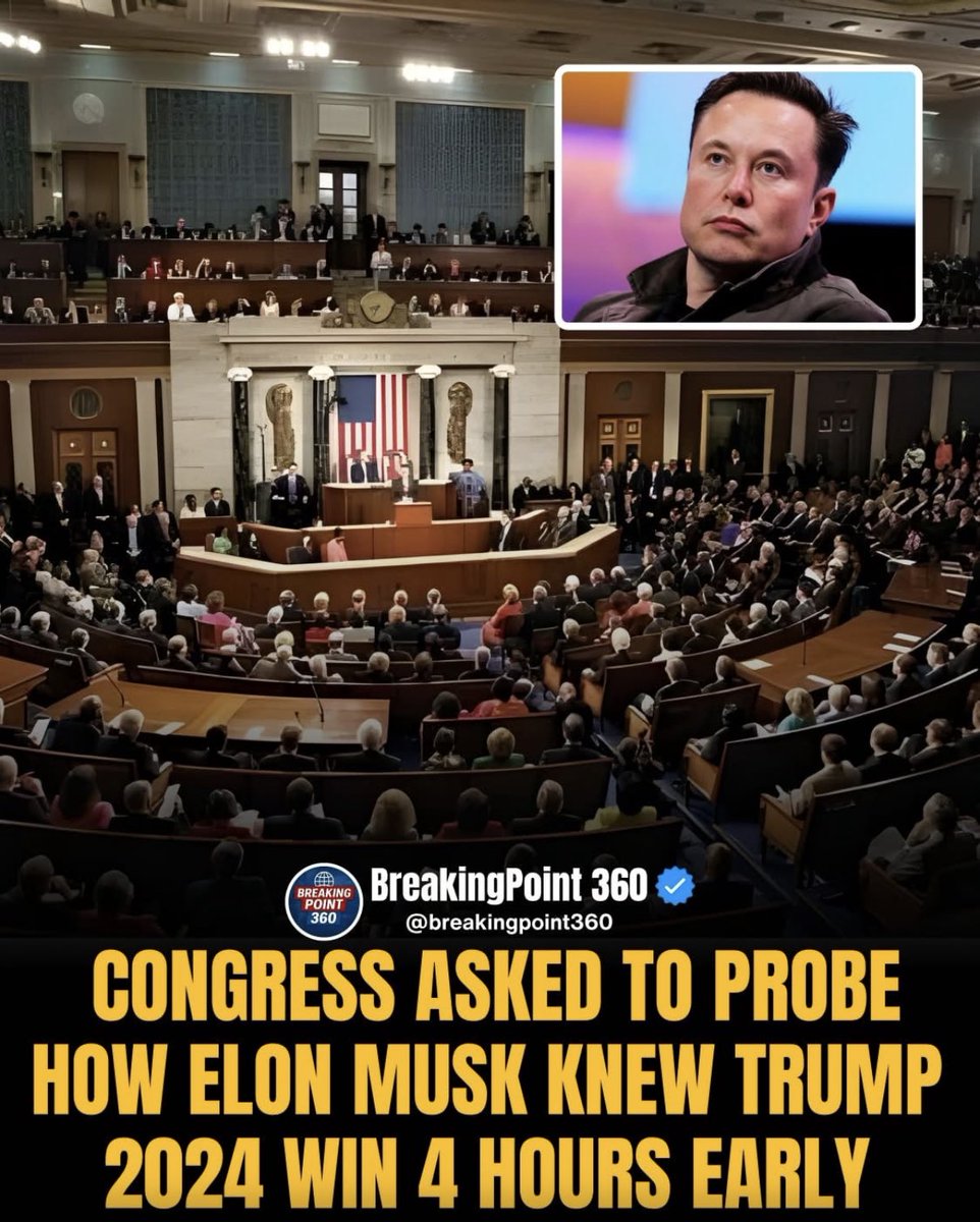 AnnieForTruth's tweet image. It’s about time! We all had the same question back in November 2024. How did Elon Musk know Trump had won 4 hours before the election was called? Why did he say Trump would not have won without him? 🤔