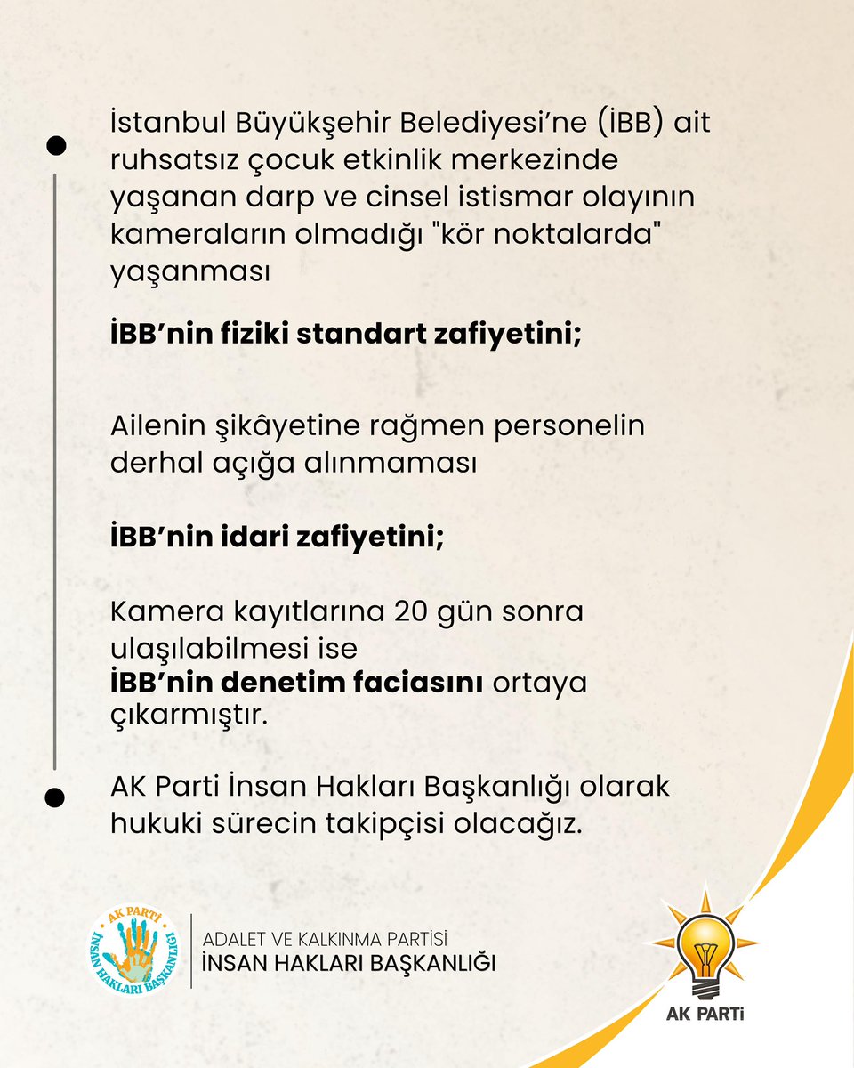AK Parti İnsan Hakları Başkanlığı tweet media