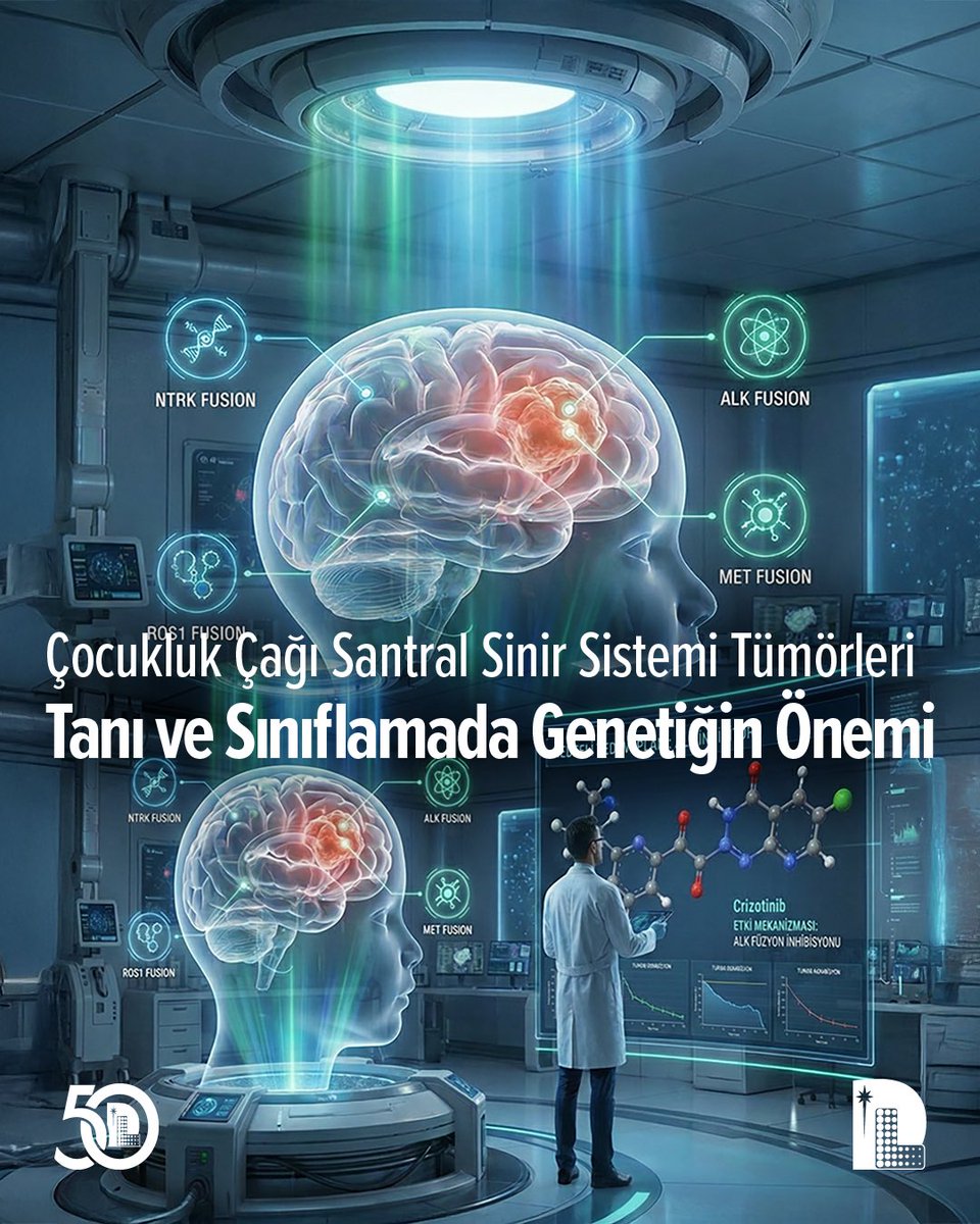 ÇOCUKLUK ÇAĞI KANSERLERİ: Santral sinir sistemi (SSS) tümörleri, genel sıklık bakımından lösemiden sonra ikinci sırada yer alarak çocukluk çağı kanserlerinin yaklaşık %20’sini oluşturmaktadır.

🧠 Son zamanlardaki tani ve tedavi alanındaki gelişmeler, beyin tümörlü çocuklarda