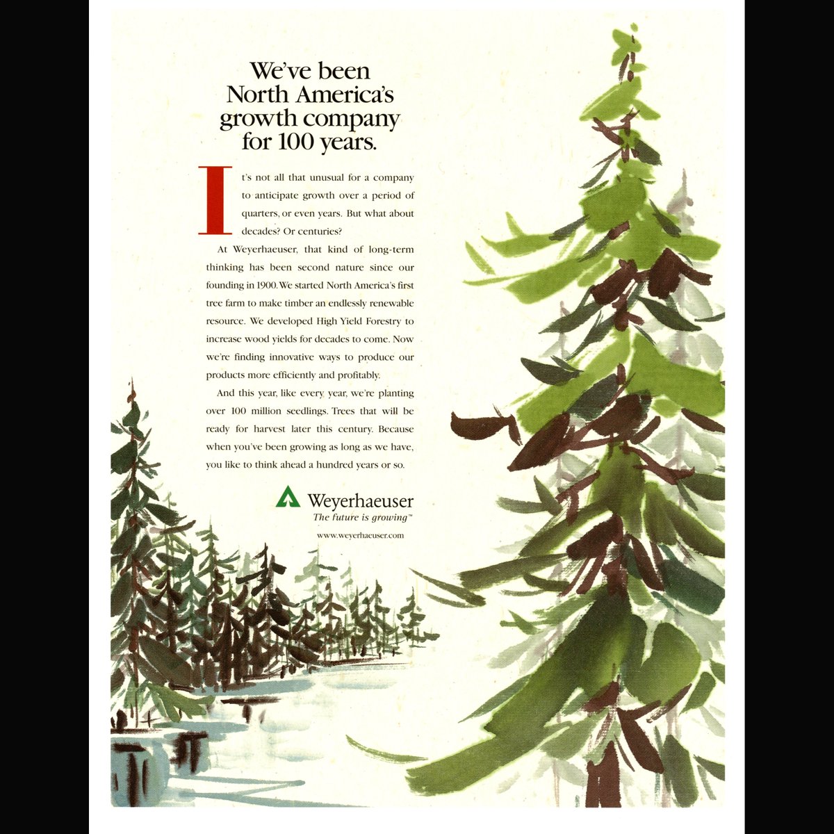foresthistory's tweet photo. From vintage print ads to bold modern campaigns, "Weyerhaeuser Company: A Century of Advertising" reveals how one company sold wood—and a vision of the forest—over 100+ years: https://t.co/cQZW5jnO2W https://t.co/OaTHNu5Cr6