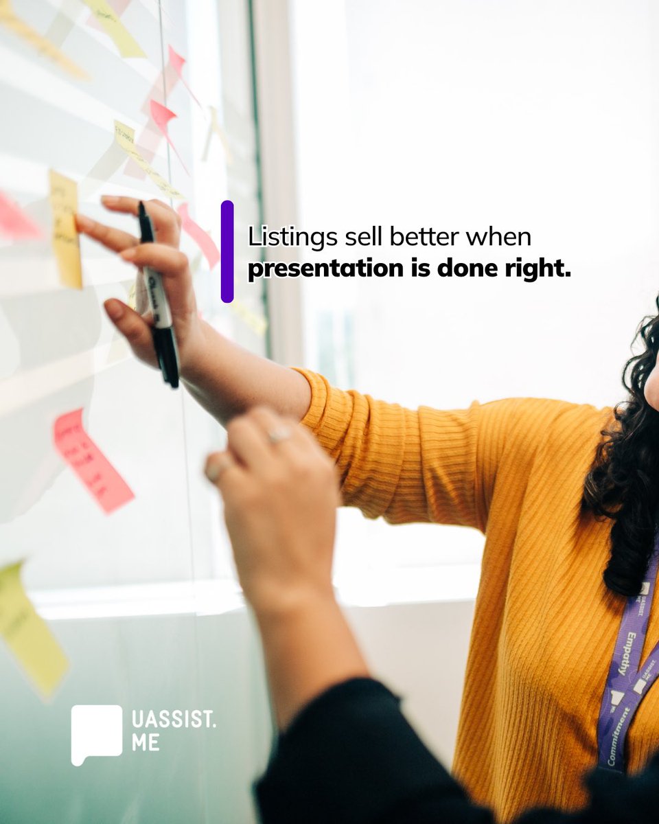 Great listings don’t just happen, they’re designed 🏡🎨

Creative VAs help realtors with listing visuals, flyers, and open house materials that boost visibility and consistency 👀

Better presentation. Stronger confidence.

👉🏼 Explore real estate support uassistme.com/va-services