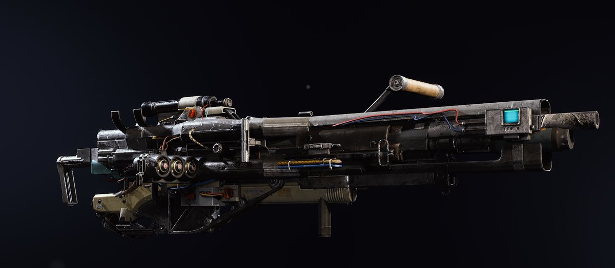 ZaxAshraf's tweet photo. @ARCRaidersGame @EmbarkStudios we need this monstrosity of a weapon. https://t.co/Kr6iiBK5hh