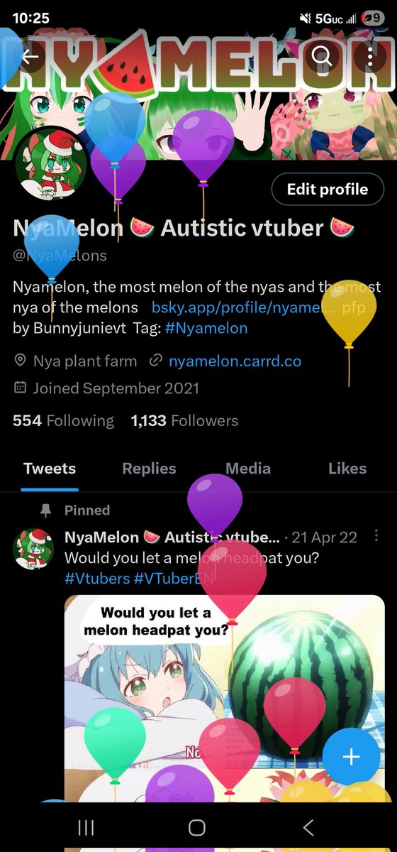 NyaMelons's tweet photo. I was birthed https://t.co/d9sQHYIrqK