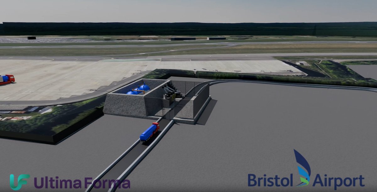 AirportSupplier's tweet photo. Bristol Airport and Ultima Forma Collaborate on Groundbreaking Liquid Hydrogen Refuelling Project https://t.co/ZtyznKEU0v @BristolAirport #UltimaForma #LiquidHydrogenRefuelling #Airports #SustainableAviation https://t.co/80Wj6oUFo6