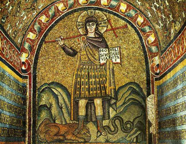 Ego sum via, veritas et vita — “I am the way, the truth and the life.”