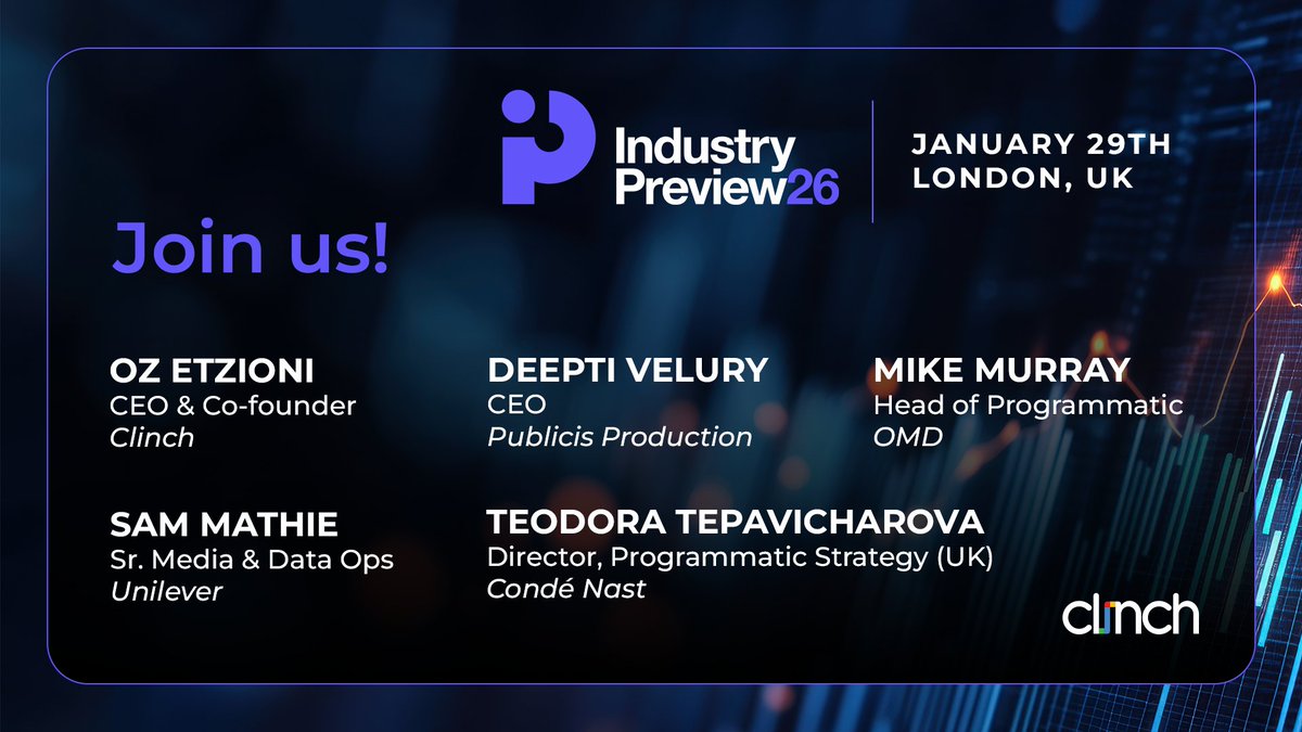 Looking forward to our panel TOMORROW w/ <a href="/exchangewire/">ExchangeWire</a> @unilever <a href="/publicis/">Publicis Zürich</a> @omnicom @condenast where we’ll unpack industry leaders' biggest sources of complexity, and the deeper structural shift behind it, along with a reality-check on AI’s impact!