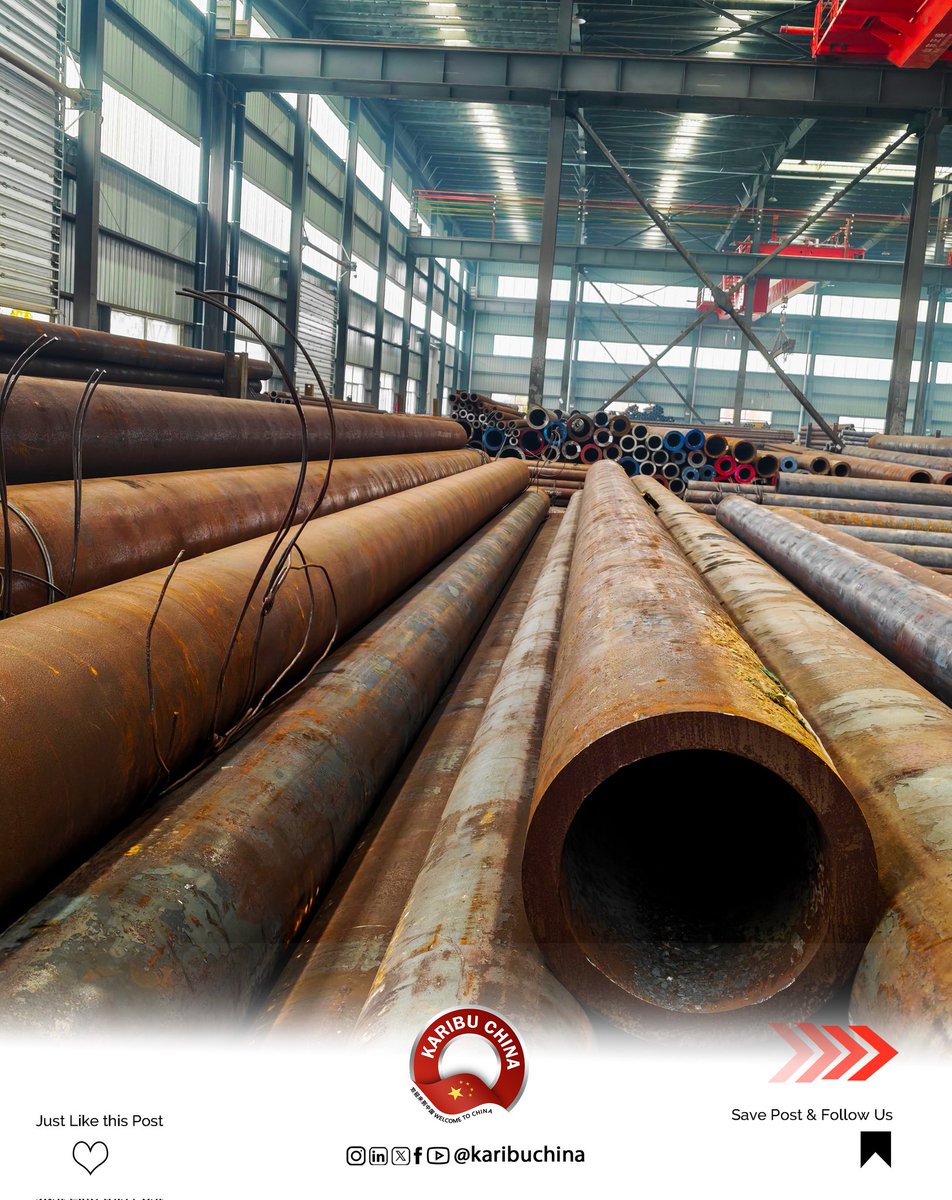 karibuchina's tweet photo. Ziara ya kiwandani kukagua uzalishaji wa mabomba ya chuma (steel pipes) China.

👉 Ukaguzi wa ubora, mchakato wa utengenezaji, na uhakiki wa viwango kabla ya ununuzi.
👉 Quality inspection na kuhakikisha bidhaa zinakidhi mahitaji ya wateja.

📦 Ubora kwanza kabla ya kusafirisha https://t.co/vqHeVoLqrt