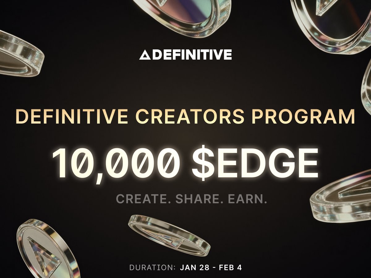 DEFINITIVE (@DefinitiveFi) / Posts / X