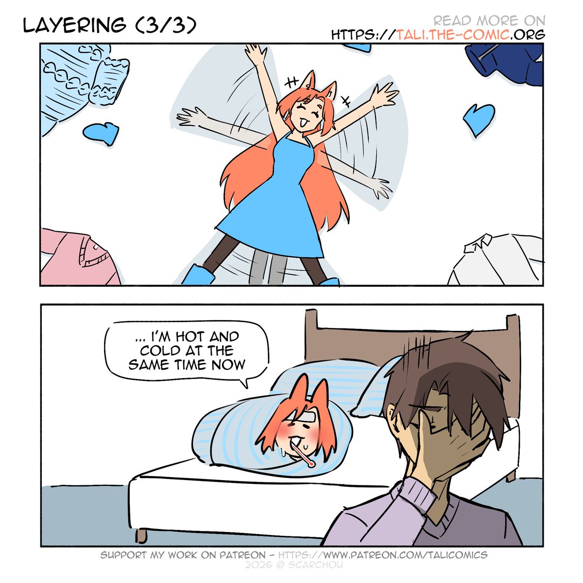 talicomics's tweet photo. 👔 Layering https://t.co/ACdIGtPcaw