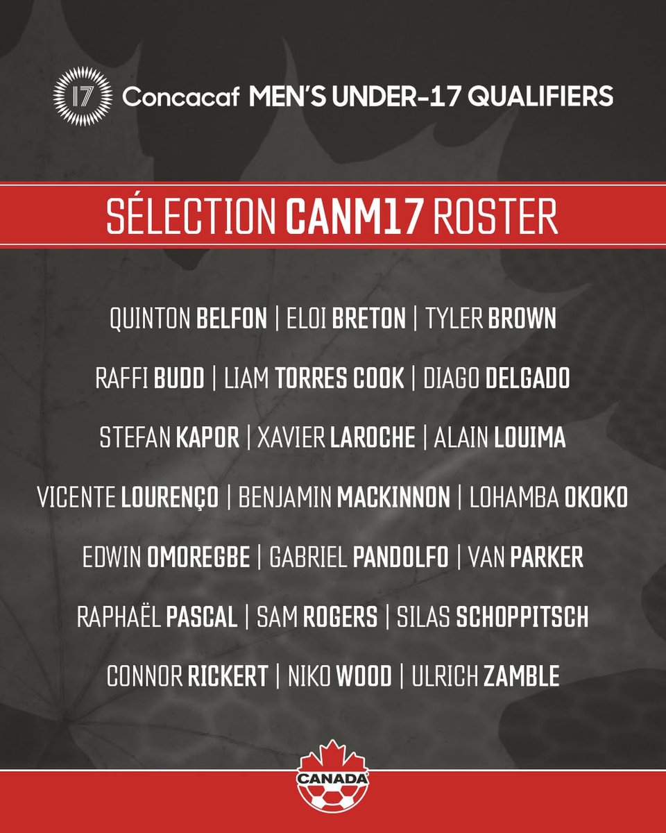 CDCS_Academy's tweet photo. 🌎 Dos de nuestros jugadores han sido llamados para representar a sus selecciones

🇨🇦 Liam Torres con Canadá sub-17 para la CONCACAF
🇵🇷 Eddiel Márquez con Puerto Rico sub-20

🫡 ¡A seguir trabajando, chicos!

#PPO👂 https://t.co/Yy3ttSfUNm