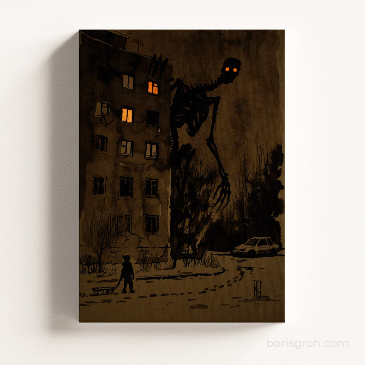 Тепер мій сайт доступний українською мовою!

The first update of the year. 
These artworks are now available as prints.