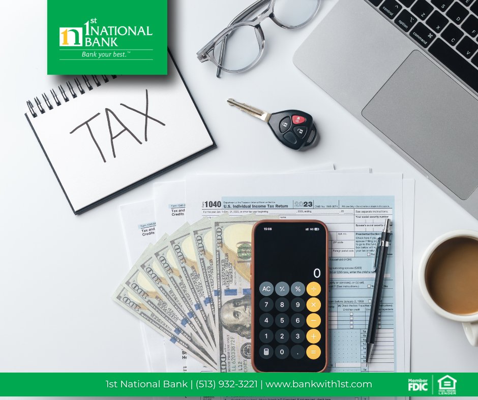 1NB's tweet photo. Tax scam red flags: threats + urgency + gift card/crypto payment requests + “verify refund” links. #FebruaryFraudPrevention #1stNationalBank #BankYourBest https://t.co/RMwWZYrBiN