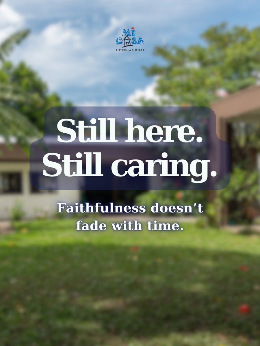 With all our strength, all our commitment, and by God’s help, we keep showing up.