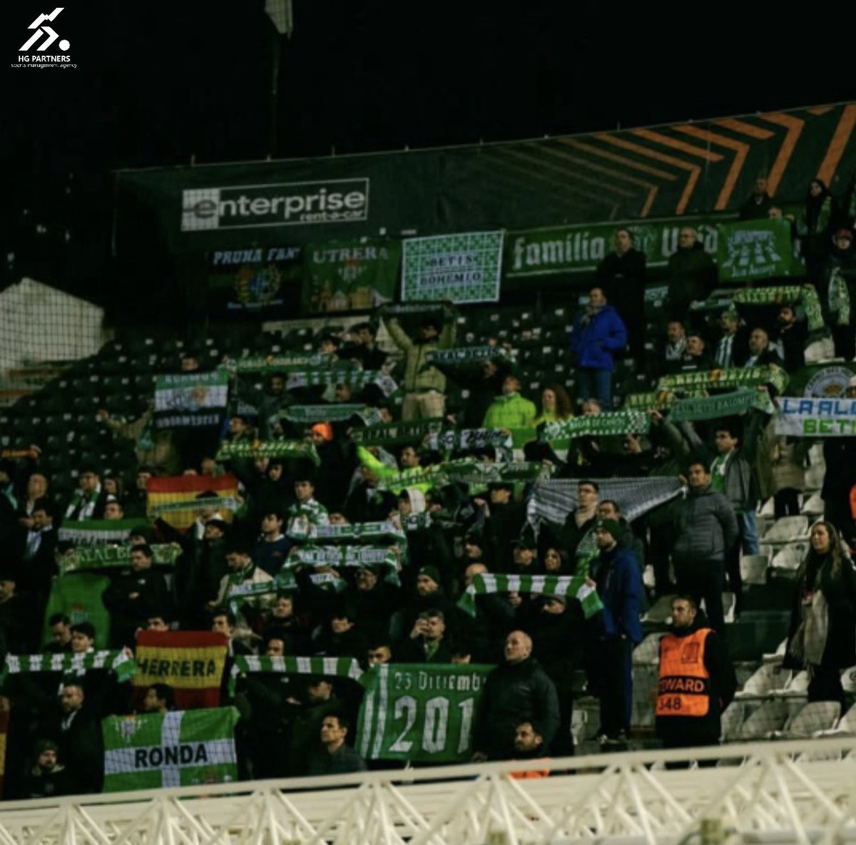partners_hg's tweet image. Behind the scenes of European nights ⚽️🌍
This time in Thessaloniki, Greece
Our operations team ensured smooth coordination and full matchday support for a large group of @RealBetis_en 🇪🇸 supporters during their @EuropaLeague away fixture against @PAOK_FC.

#hg_partners #hg
