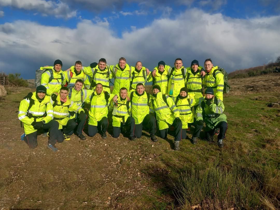 PompiersHerault's tweet image. #Balade|| Les nouvelles recrues de sapeurs-#pompiers du #SDIS de l’#Hérault en Formation Initiale &amp;amp; de Professionnalisation ont quitté le temps d’une nuit leur base au #PPESU pour rejoindre le sommet du mont Caroux 1091 mètres d’altitude après 42 Kms de marche en autonomie