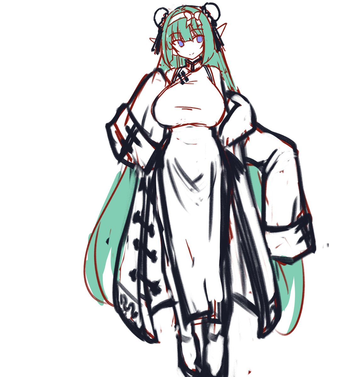 もっと描きたいけど最近寝不足でね… 