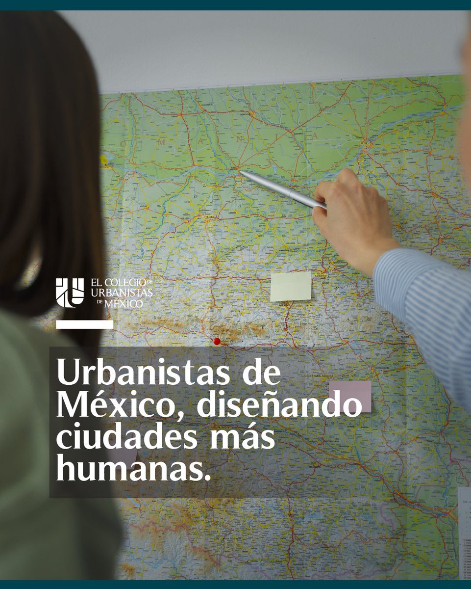 El Colegio de Urbanistas de México tweet media
