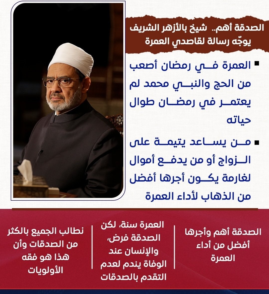 DrAhmedyosry49's tweet image. شكرا يا فضيله الامام 
كلام مهم جدا ...وربما تغير في نوع الخطاب الديني  الموجه للمواطن 
فقه الأولويات ...مهم جدا تغيير مفهوم ووعي المواطن  . الف شكر يا مولانا مره اخري