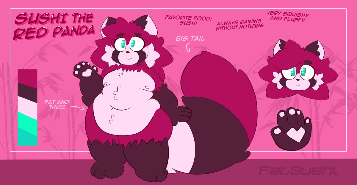 TheFatWolfas's tweet photo. 🍣 - SUSHI, THE FAT RED PANDA - 🍣

My new fat squishy red Panda! 🐼 https://t.co/9nOcYZ9bKL
