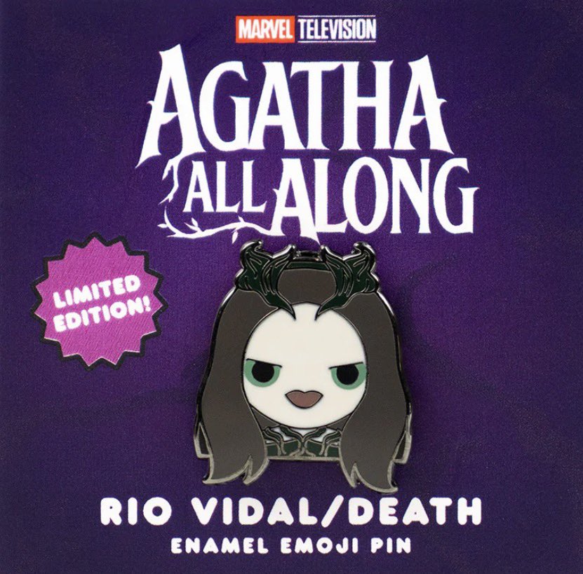KathrynHahnFans's tweet photo. If you missed out on these cute Agatha All Along enamel pins, our friends at @100soft have done a restock! 

Agatha: https://t.co/1zevpn24KB

Rio: https://t.co/HEgQ41f6Mv

Billy: https://t.co/UqDTFkJpFC

US &amp; Canada only! https://t.co/tZjAWYNo5s